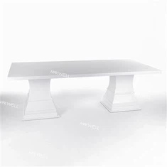 Meja Pernikahan Putih