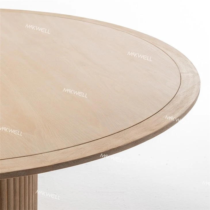 Wedding Round Table Set | Solid Wood Round Dining Table for Event suppliers